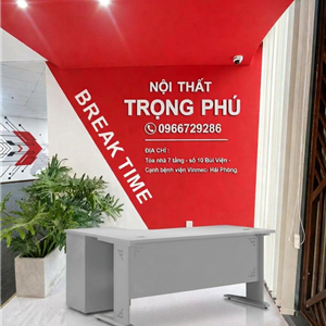 BÀN LÀM VIỆC CHÂN SẮT MẶT LƯỢN HU1612L22