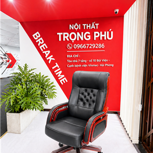 Ghế Giám Đốc The One GD09 Da Cao Cấp Chân Gỗ Sang Trọng