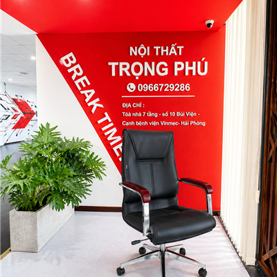 Ghế Giám Đốc Da Cao Cấp GD915 Chân Nhôm Tay Gỗ Sang Trọng