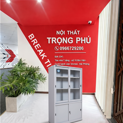 TỦ CÁNH KÍNH CỬA DƯỚI CÁNH LÙA TU09K3BPCK