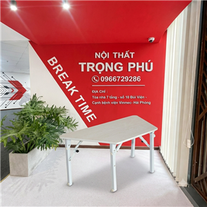 BÀN GẤP KHUNG THÉP MẪU GIÁO BMG104B-1